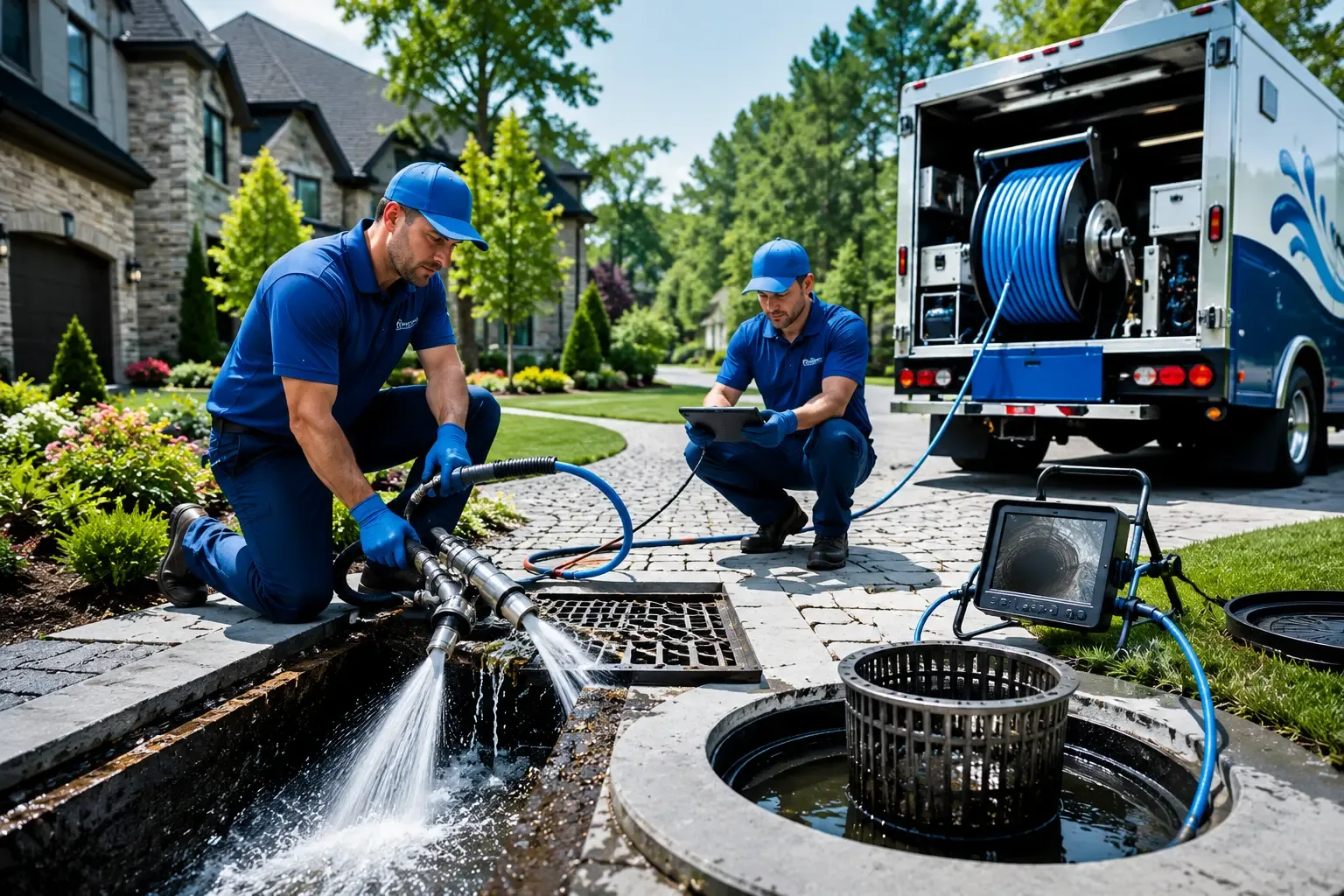 Local outdoor drain cleaning professionals in Deep Water, WV